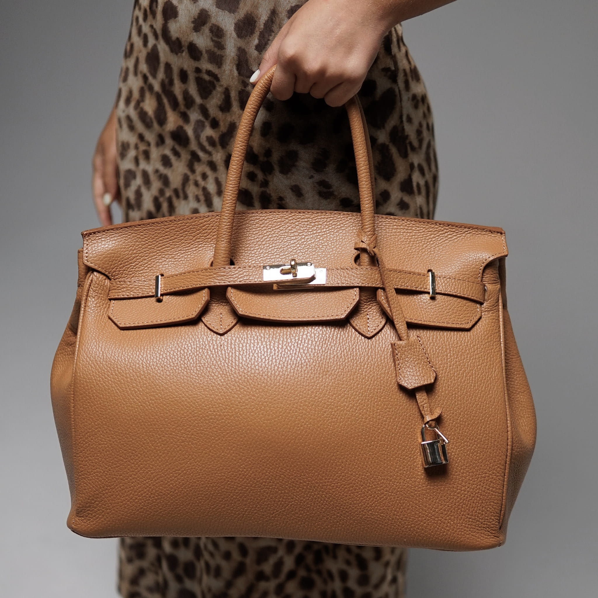 Torebka Kuferek skóra naturalna Linda Ruda