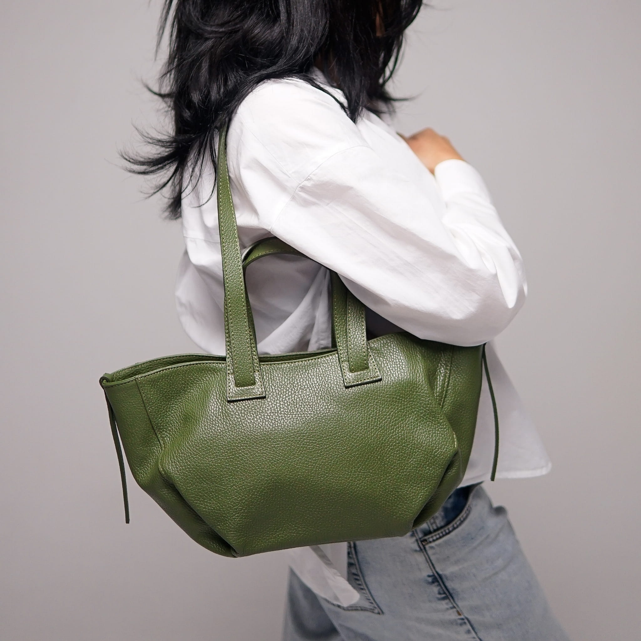 Torebka Damska skóra naturalna Bella Oliwa