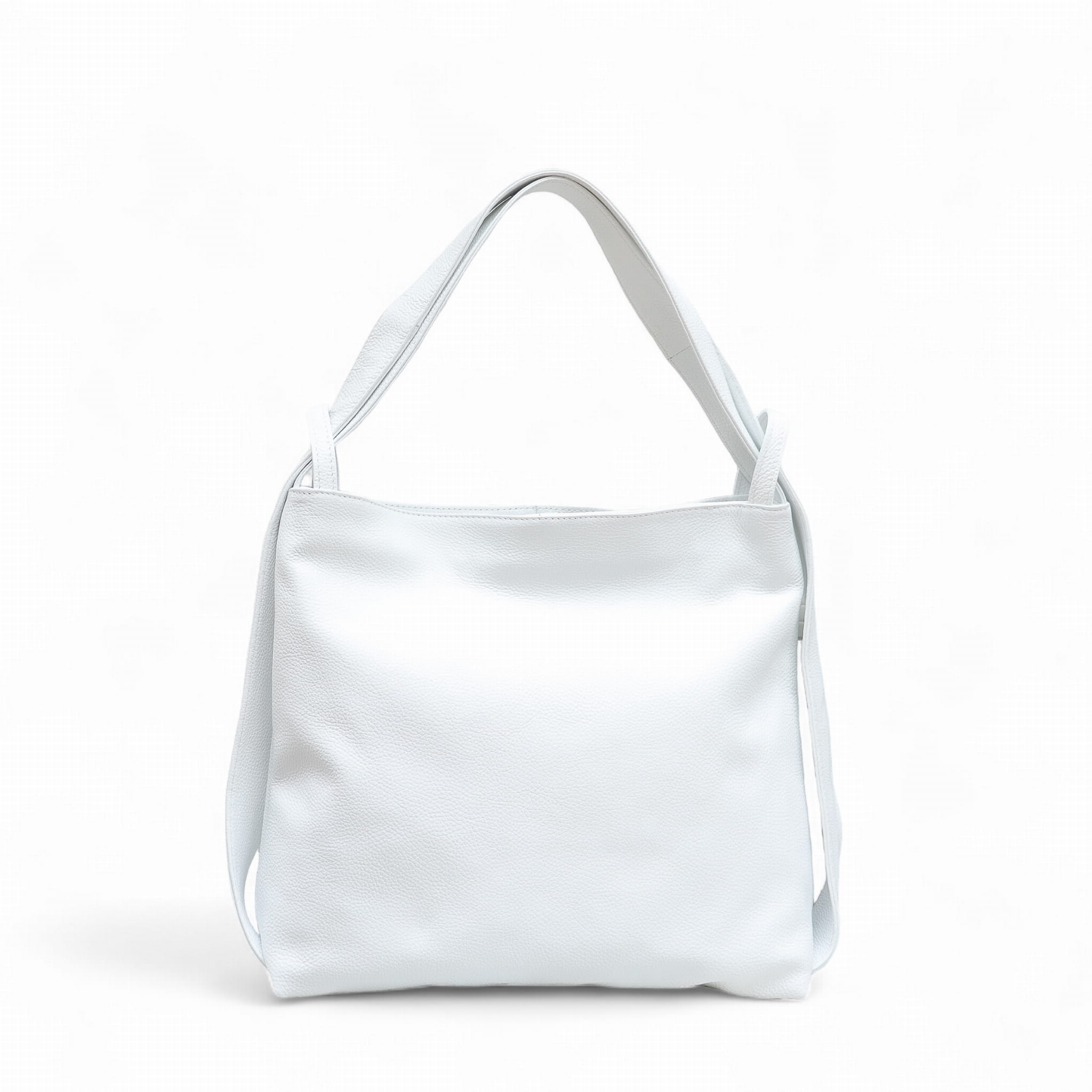 Torebka Damska, licowa skóra Buona Biała