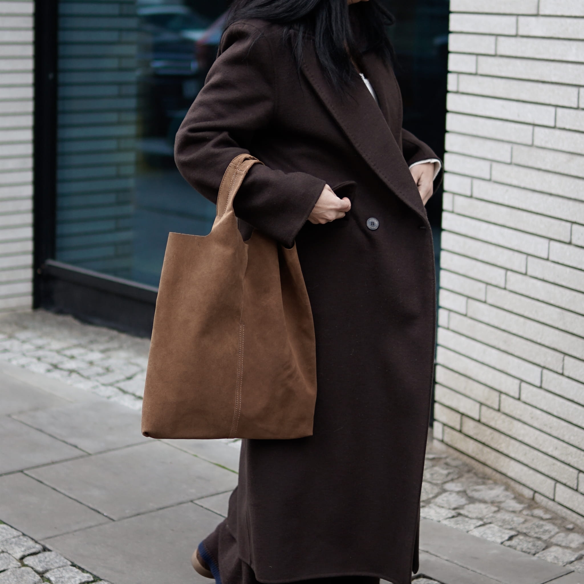 Torebka Damska, zamszowa Rita Ruda