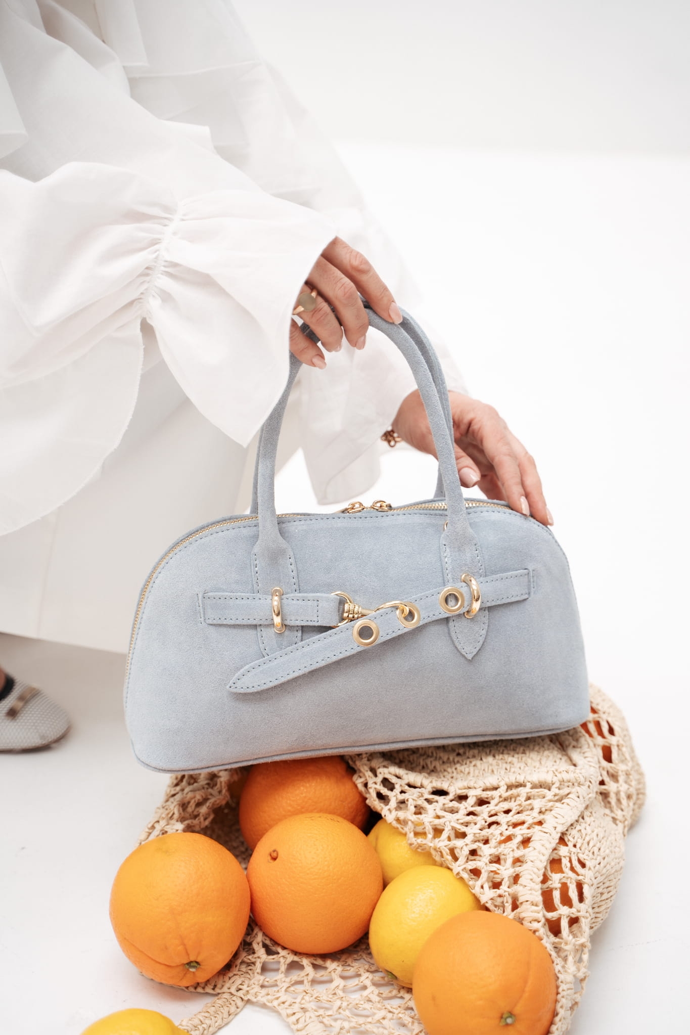 Rosa Błękitna (zamsz)