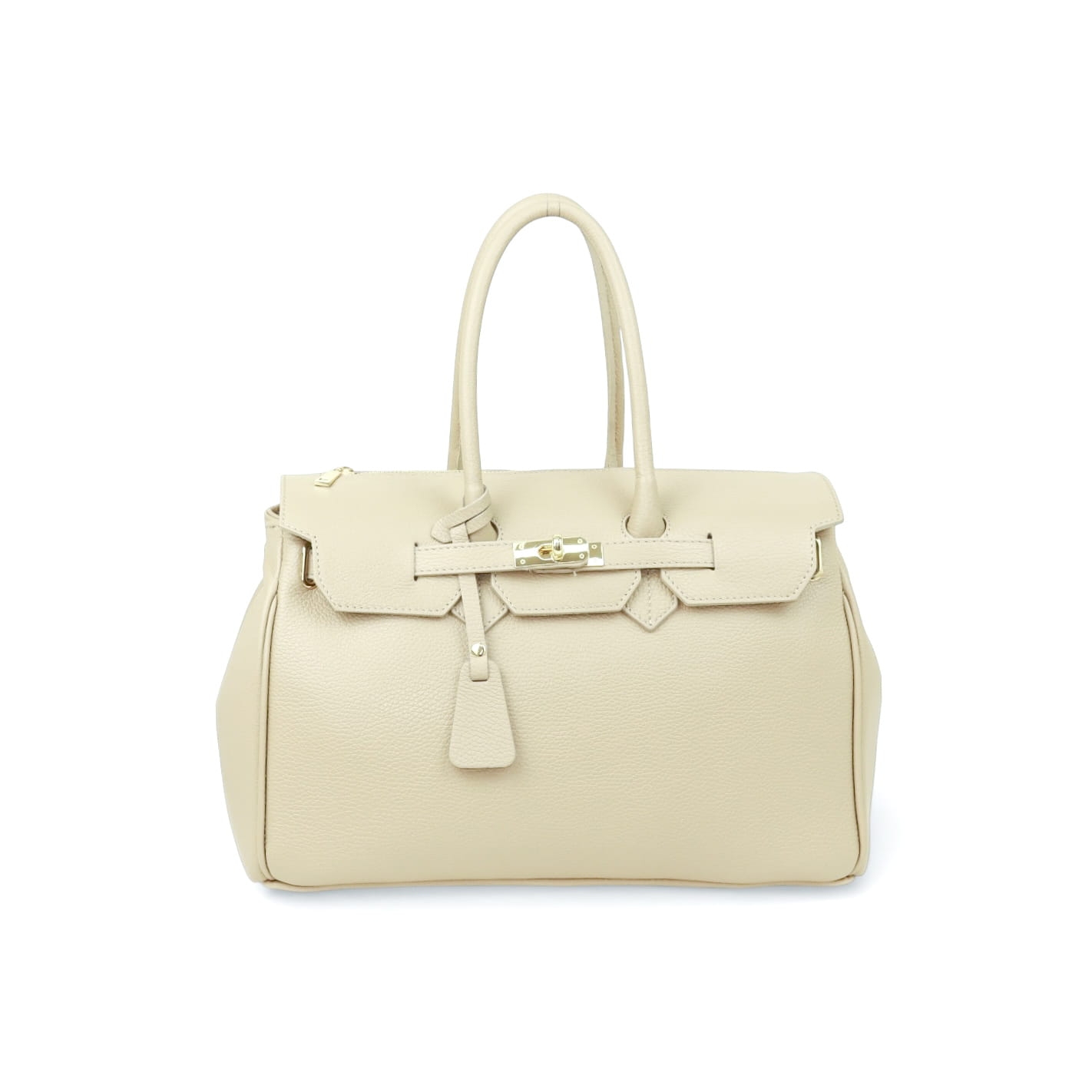 Torebka Skórzana Damska Livia Ecru (skórzana)