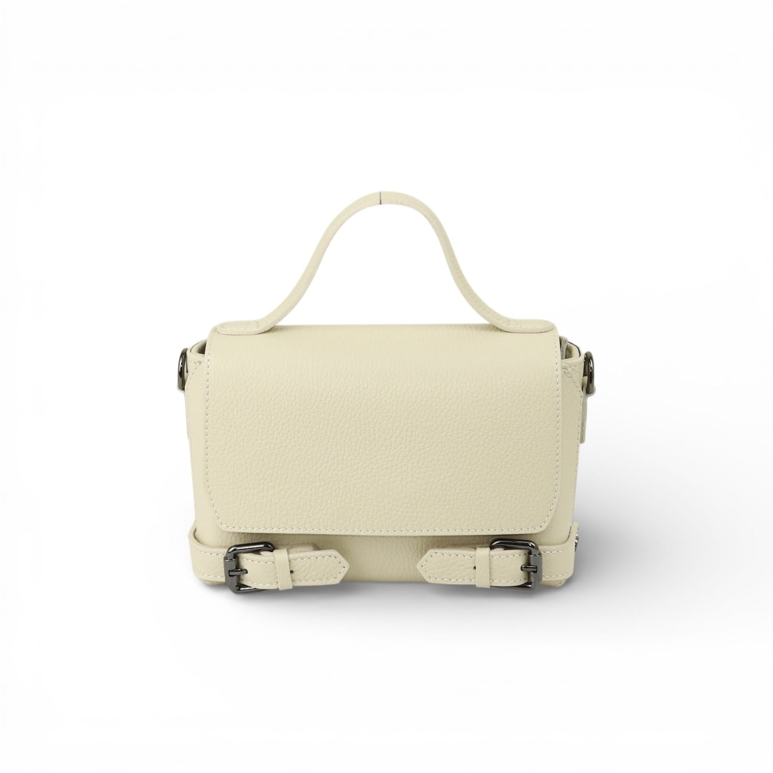 Torebka Licowa skóra naturalna Debora Ecru