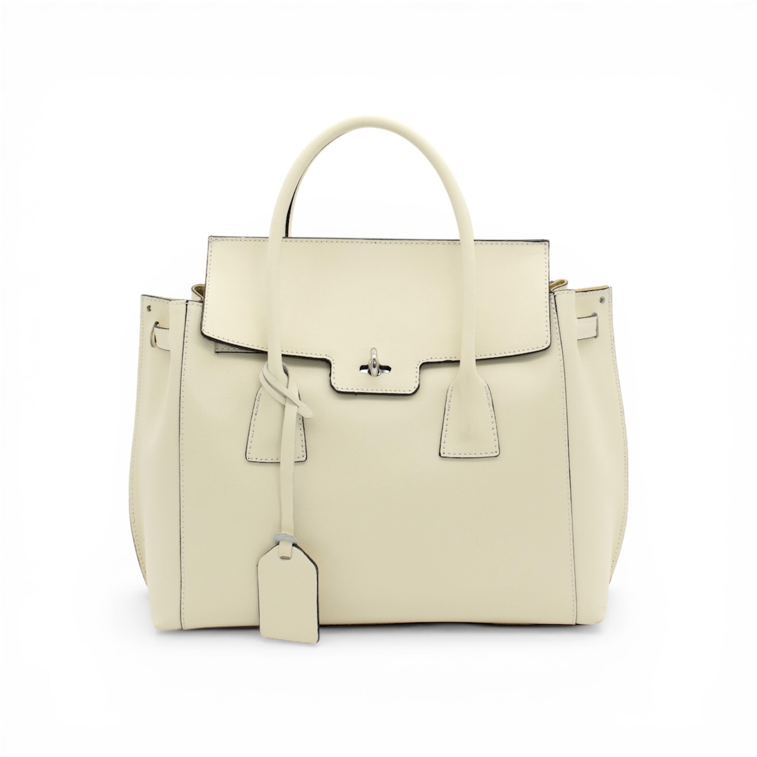 Torebka Damska Klasyczna Terra Maxi Beżowa