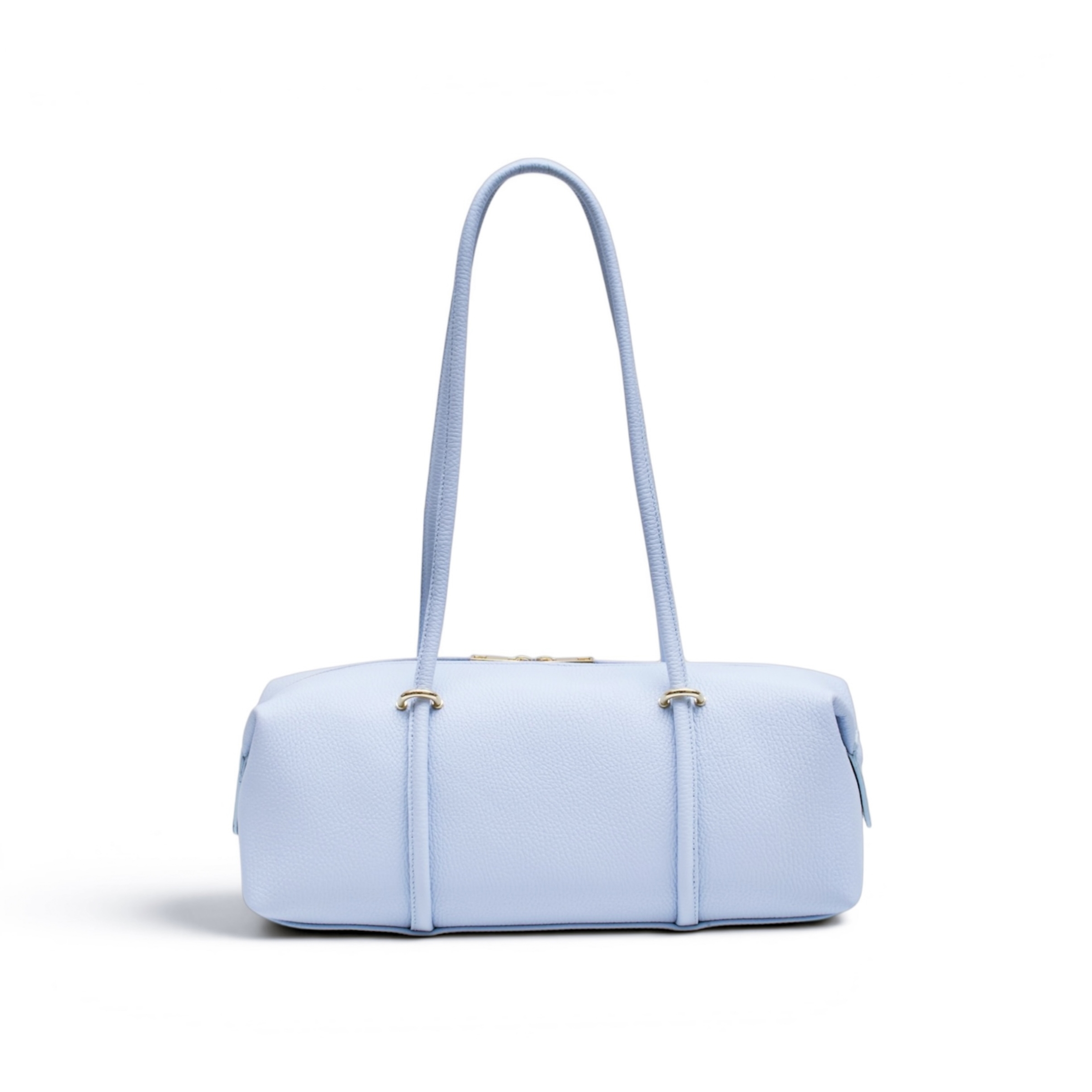 Torebka Damska Skórzana Gia Błękitna Klasyczna Elegancja