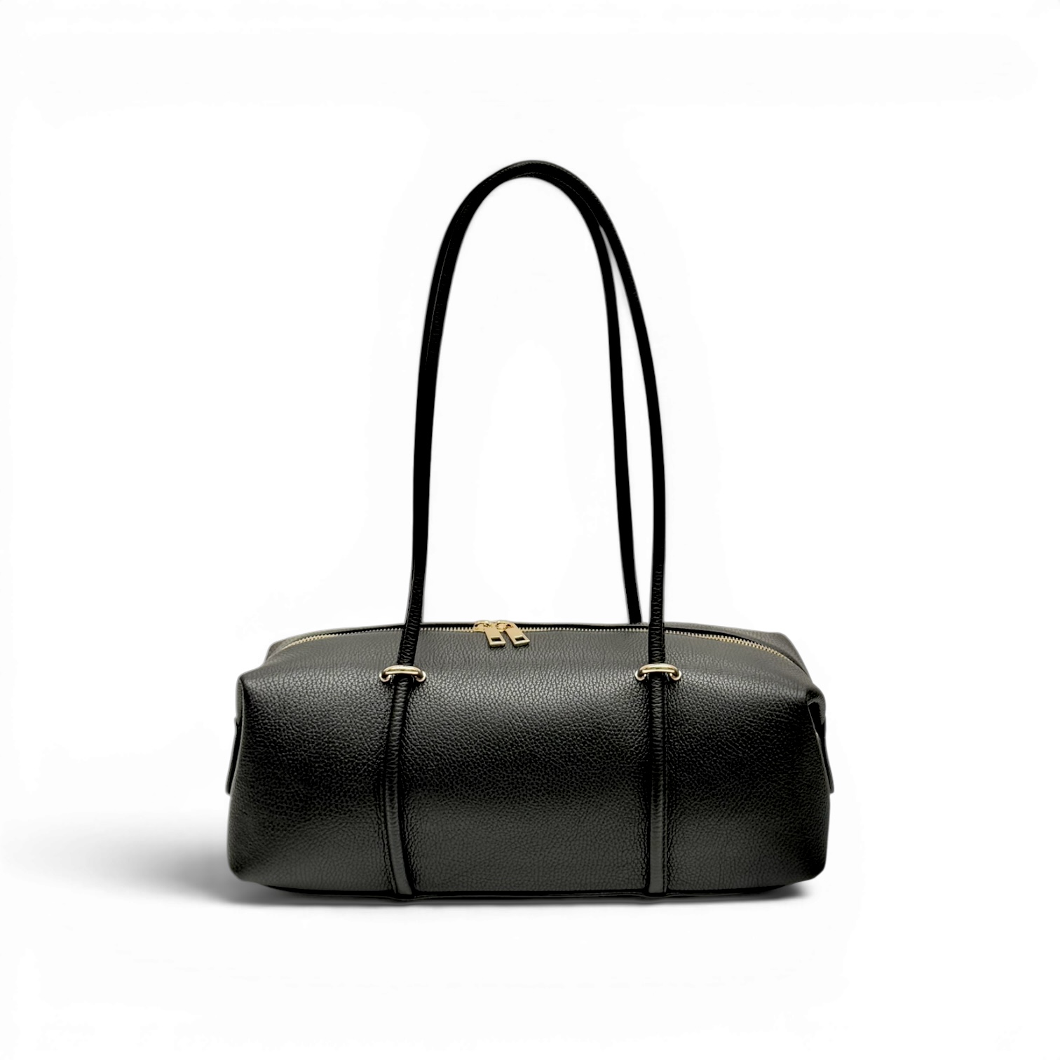 Torebka Damska Skórzana Gia Czarna Klasyczna Elegancja