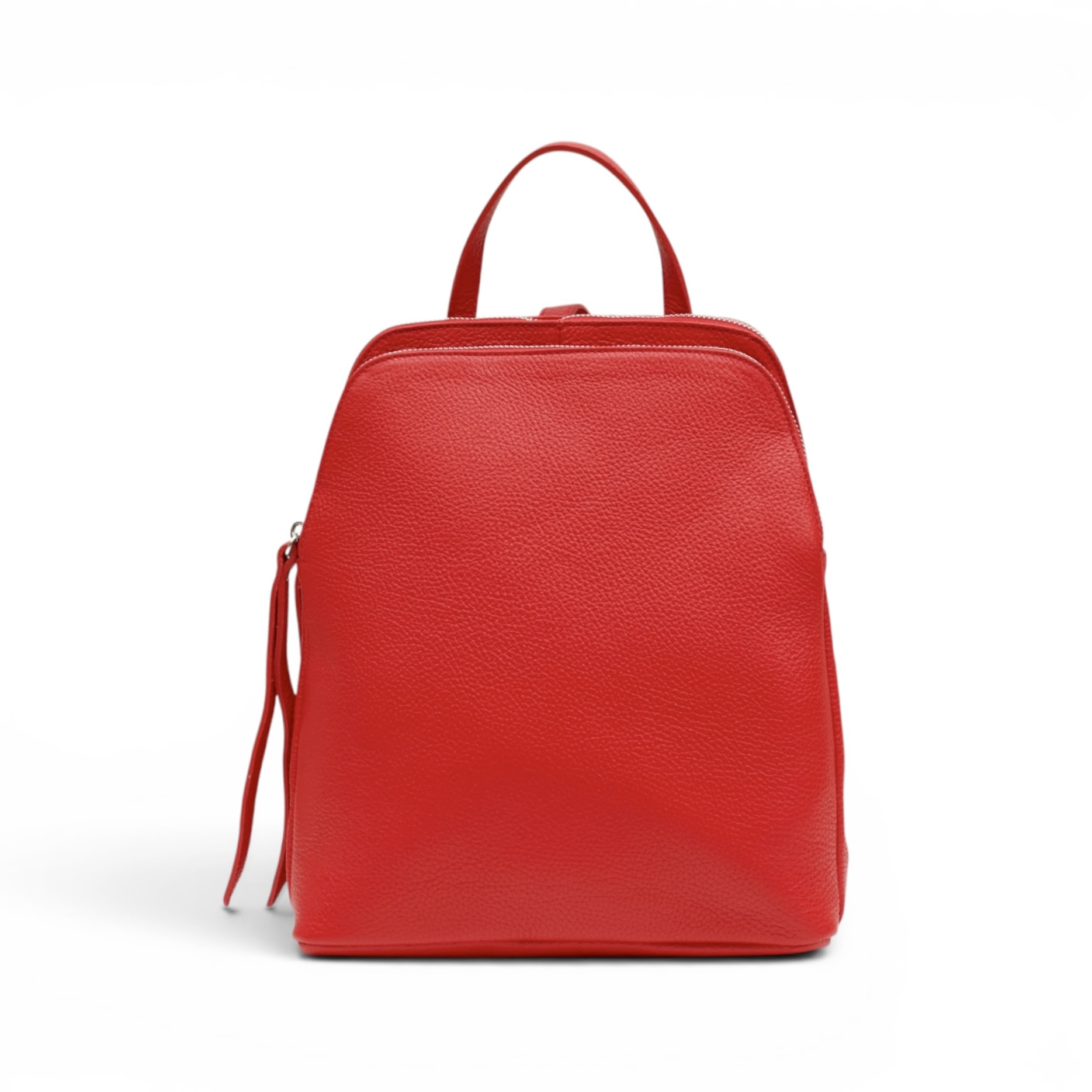 Plecak Damski skóra naturalna Dora Czerwony