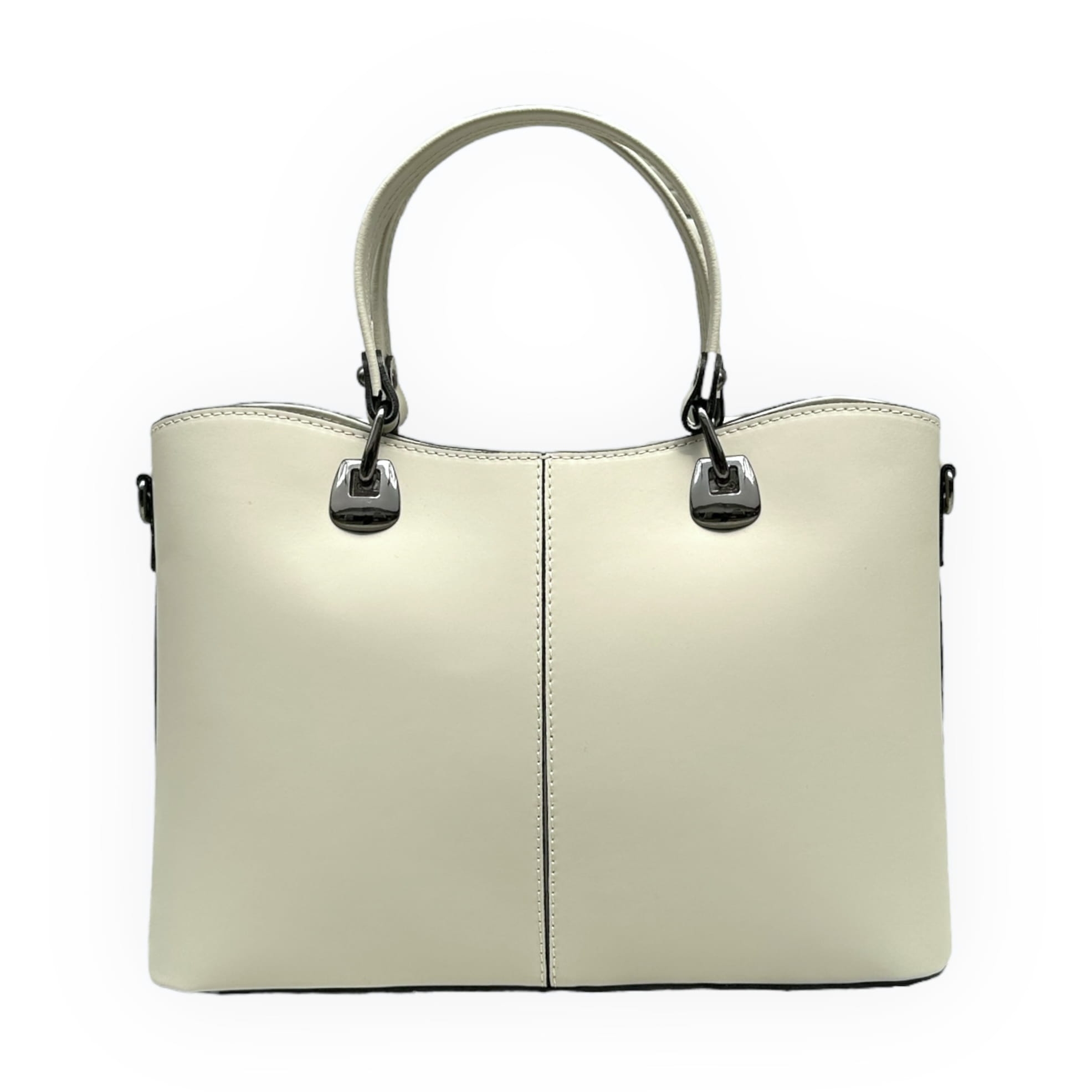 Torebka Damska skóra naturalna Valentina Beżowa